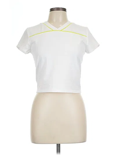 Pre-owned Out From Under Short Sleeve T-shirt In White