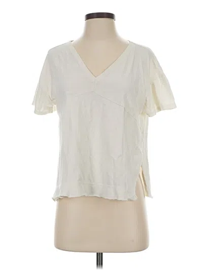 Pre-owned Out From Under Short Sleeve T-shirt In White