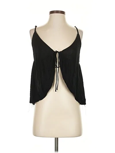 Pre-owned Out From Under Sleeveless Blouse In Black