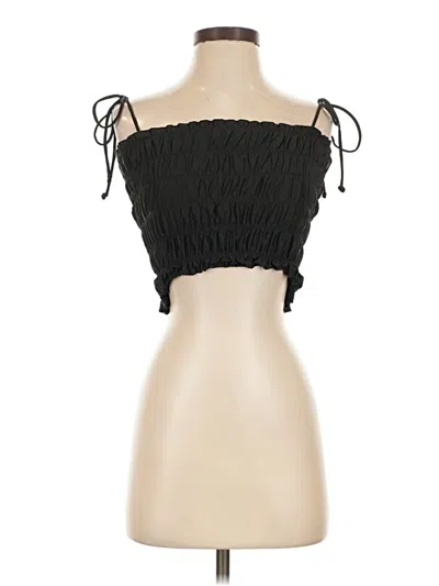 Pre-owned Out From Under Sleeveless Blouse In Black