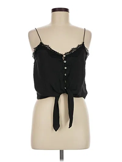 Pre-owned Out From Under Sleeveless Blouse In Black