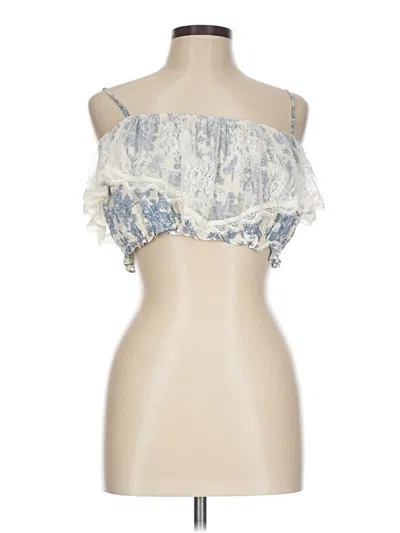 Pre-owned Out From Under Sleeveless Blouse In Ivory