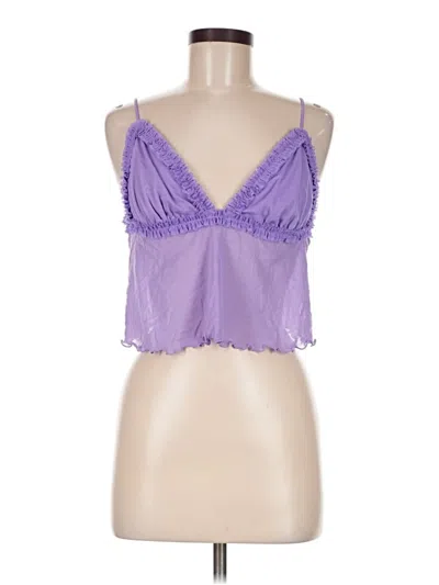 Pre-owned Out From Under Sleeveless Blouse In Purple