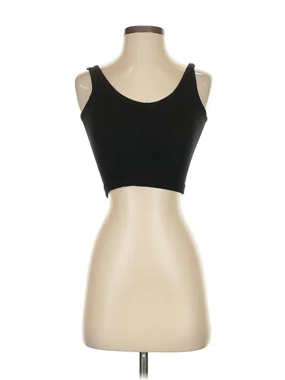 Pre-owned Out From Under Sleeveless Top Black Strapless Neckline Tops