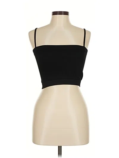 Pre-owned Out From Under Sleeveless Top Black Strapless Neckline Tops