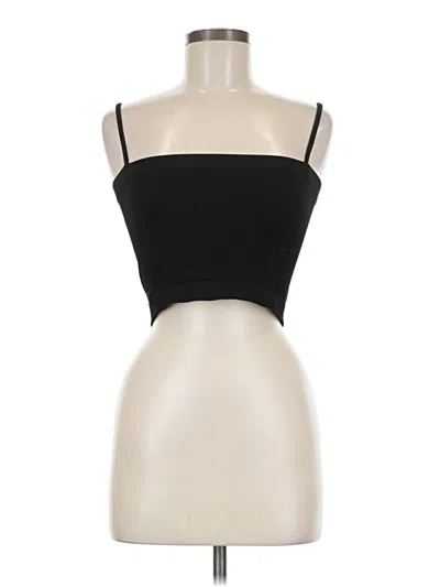 Pre-owned Out From Under Sleeveless Top Black Strapless Neckline Tops