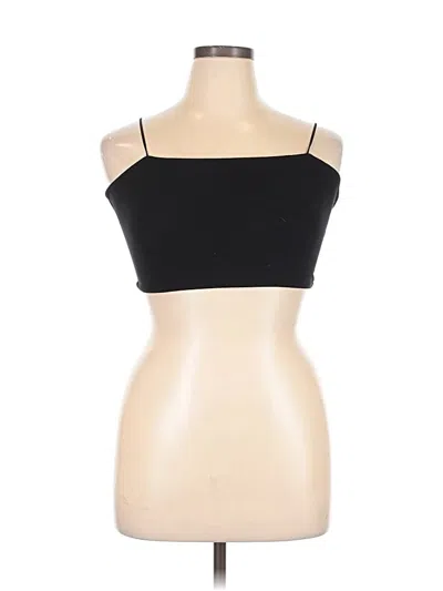 Pre-owned Out From Under Sleeveless Top Black Strapless Neckline Tops