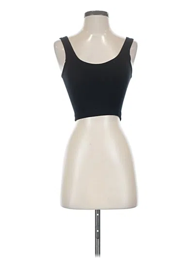 Pre-owned Out From Under Sleeveless Top Black Sweetheart Neckline Tops