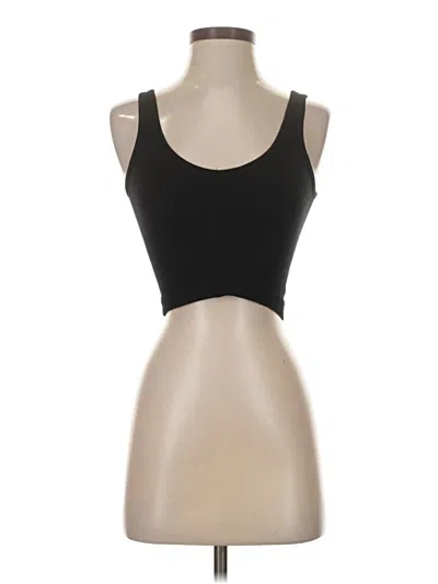 Pre-owned Out From Under Sleeveless Top Black Sweetheart Neckline Tops