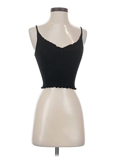 Pre-owned Out From Under Sleeveless Top Black Sweetheart Neckline Tops