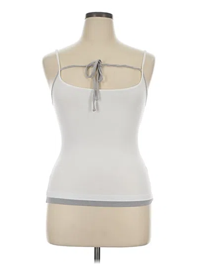 Pre-owned Out From Under Sleeveless Top Gray Halter Neckline Tops