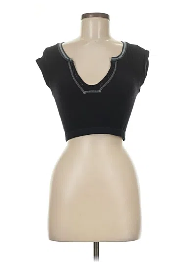 Pre-owned Out From Under Sleeveless T-shirt In Black