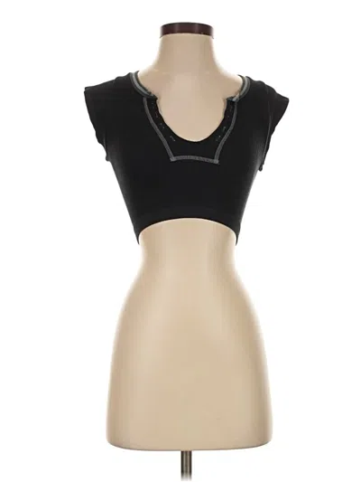 Pre-owned Out From Under Sleeveless T-shirt In Black