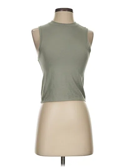 Pre-owned Out From Under Sleeveless T-shirt In Green