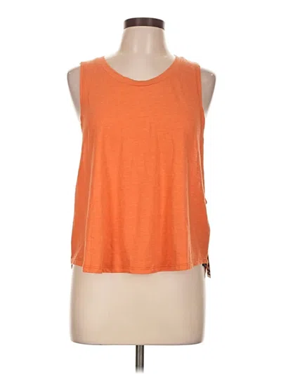 Pre-owned Out From Under Sleeveless T-shirt In Orange