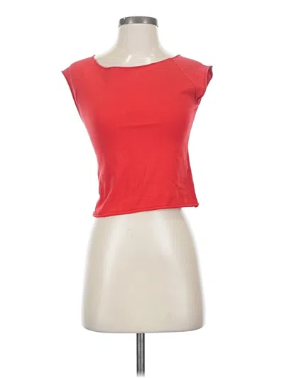 Pre-owned Out From Under Sleeveless T-shirt In Red