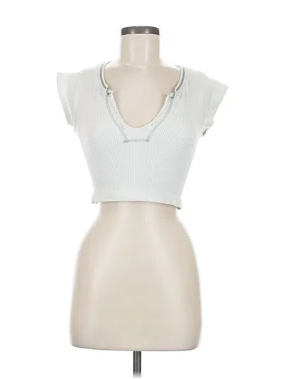 Pre-owned Out From Under Sleeveless T-shirt In Silver