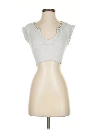 Pre-owned Out From Under Sleeveless T-shirt In Silver