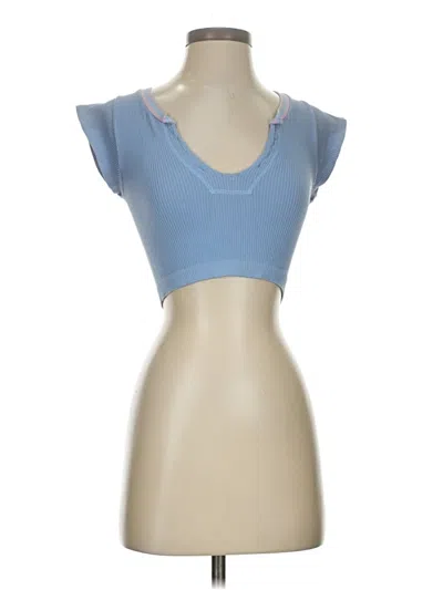 Pre-owned Out From Under Sports Bra In Blue