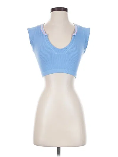 Pre-owned Out From Under Sports Bra In Blue