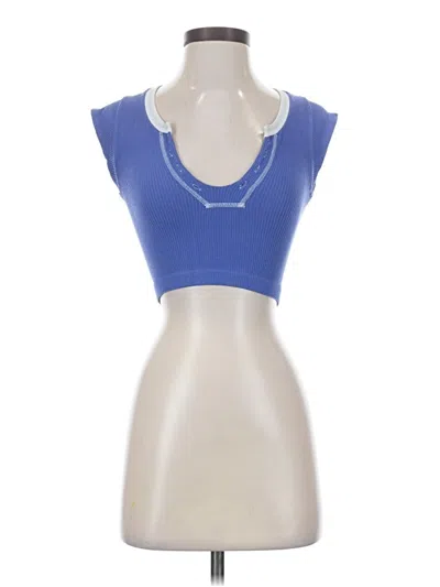 Pre-owned Out From Under Sports Bra In Blue