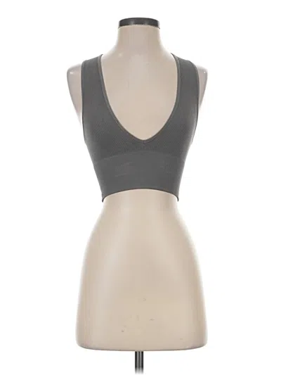 Pre-owned Out From Under Sports Bra In Gray