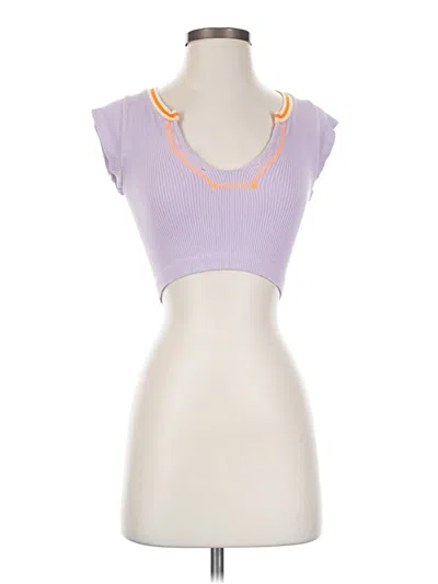 Pre-owned Out From Under Sports Bra In Purple