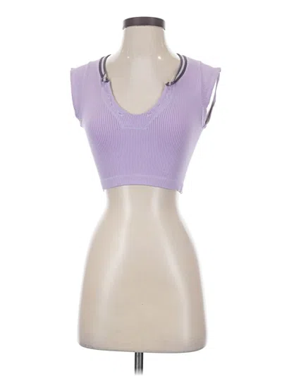 Pre-owned Out From Under Sports Bra In Purple