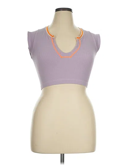 Pre-owned Out From Under Sports Bra In Purple