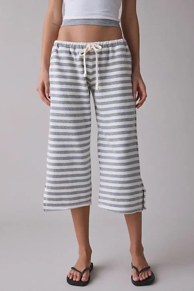 Out From Under Spring Breaker Slouch Capri Pant In Grey, Women's At Urban Outfitters In Gray