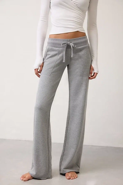 Out From Under Spring Breaker Slouch Sweatpant In Grey, Women's At Urban Outfitters In Gray