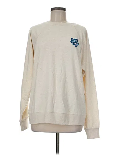 Pre-owned Out From Under Sweatshirt In White