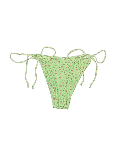 Pre-owned Out From Under Swimsuit Bottoms In Green