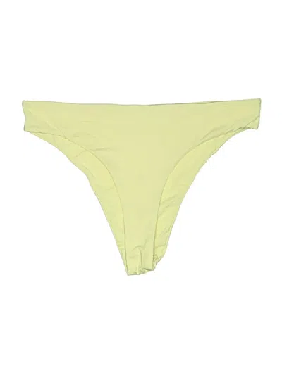 Pre-owned Out From Under Swimsuit Bottoms In Yellow