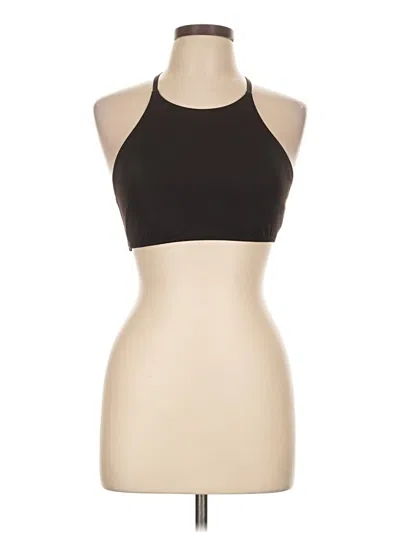 Pre-owned Out From Under Tank Top Black Halter Neckline Tops