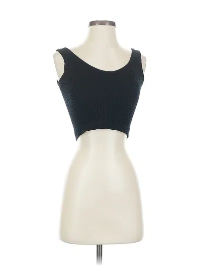 Pre-owned Out From Under Tank Top Black Scoop Neck Tops