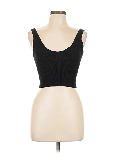 Pre-owned Out From Under Tank Top Black Strapless Neckline Tops