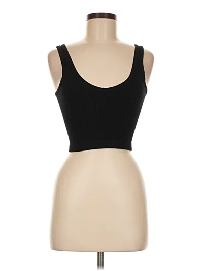 Pre-owned Out From Under Tank Top Black Strapless Neckline Tops
