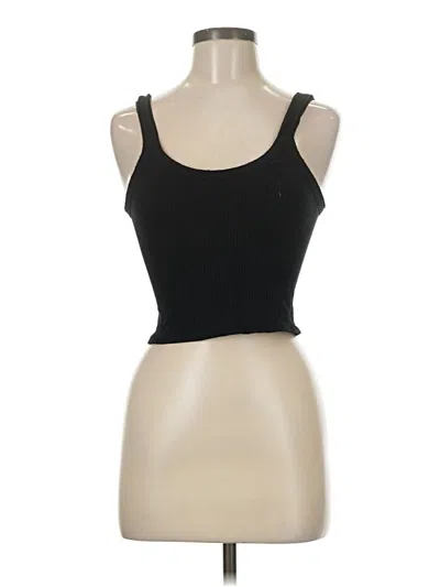 Pre-owned Out From Under Tank Top Black Strapless Neckline Tops