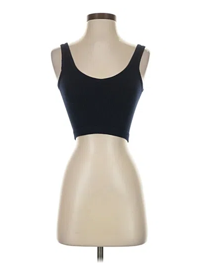 Pre-owned Out From Under Tank Top Black Strapless Neckline Tops
