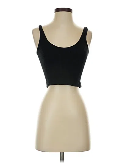 Pre-owned Out From Under Tank Top Black Strapless Neckline Tops