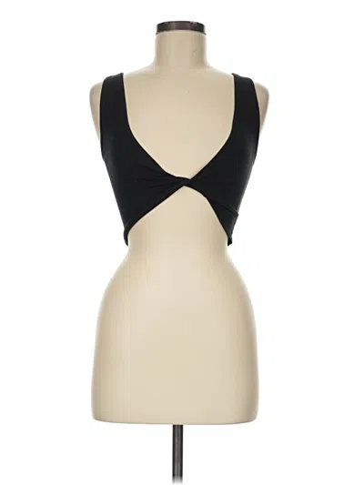 Pre-owned Out From Under Tank Top Black Strapless Neckline Tops