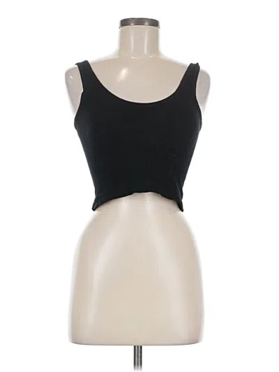 Pre-owned Out From Under Tank Top Black Strapless Neckline Tops