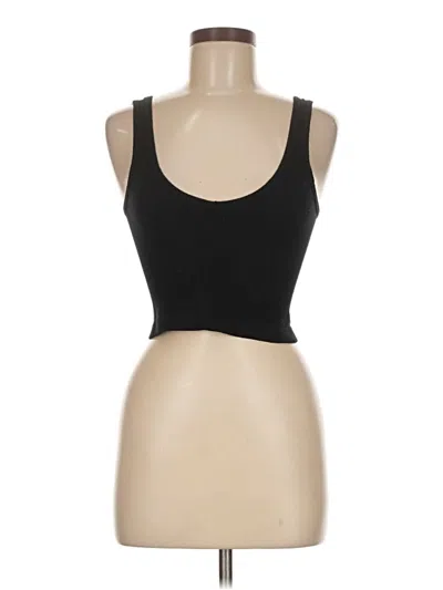 Pre-owned Out From Under Tank Top Black Strapless Neckline Tops