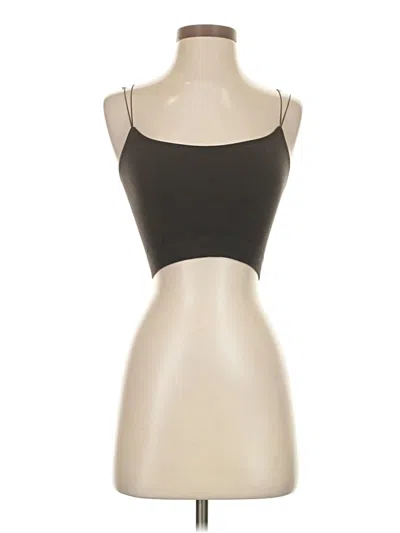 Pre-owned Out From Under Tank Top Black Strapless Neckline Tops