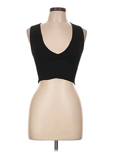 Pre-owned Out From Under Tank Top Black Strapless Neckline Tops