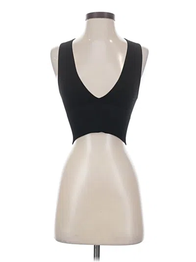 Pre-owned Out From Under Tank Top Black Strapless Neckline Tops