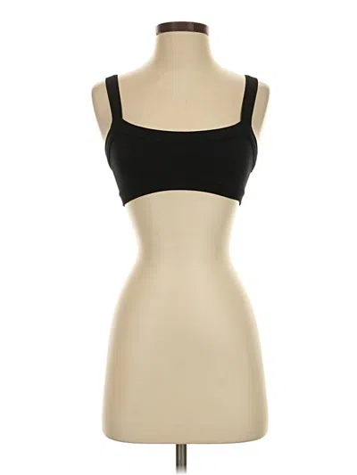 Pre-owned Out From Under Tank Top Black Strapless Neckline Tops