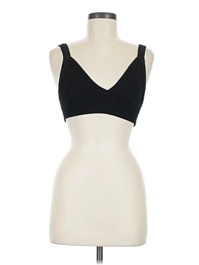 Pre-owned Out From Under Tank Top Black Strapless Neckline Tops