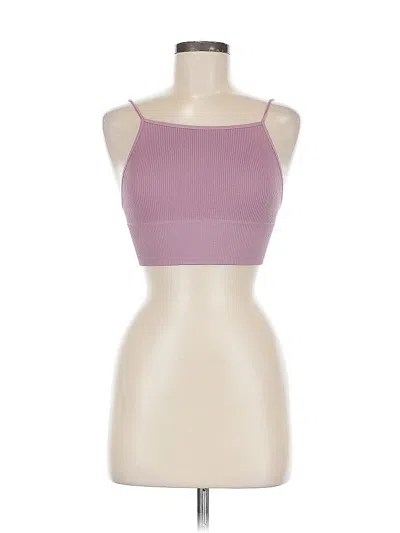 Pre-owned Out From Under Tank Top Pink Halter Neckline Tops